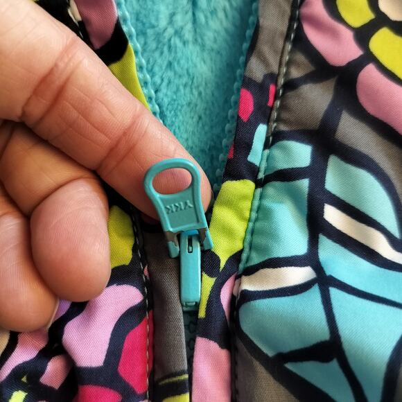 Hanna Andersson Colorful Floral Puffer Jacket - Picture 6 of 12